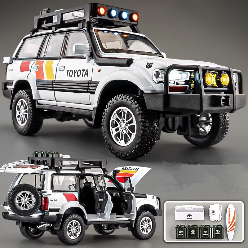 Model Kit Aoshima - 1/24 Toyota Land Cruiser LC80 Alloy