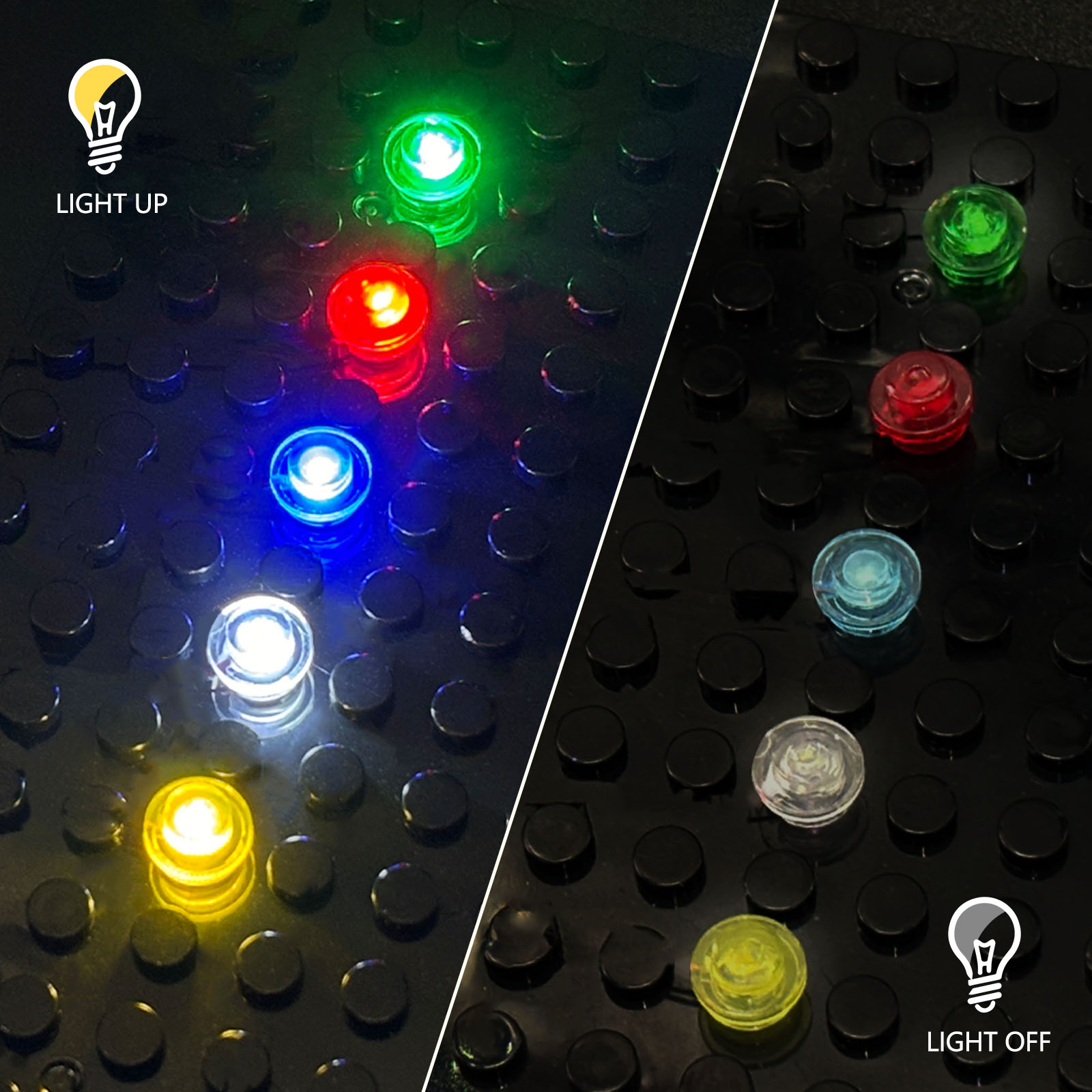 10 PCS Colorful LED Lighting   - Model Kit Companies review and price