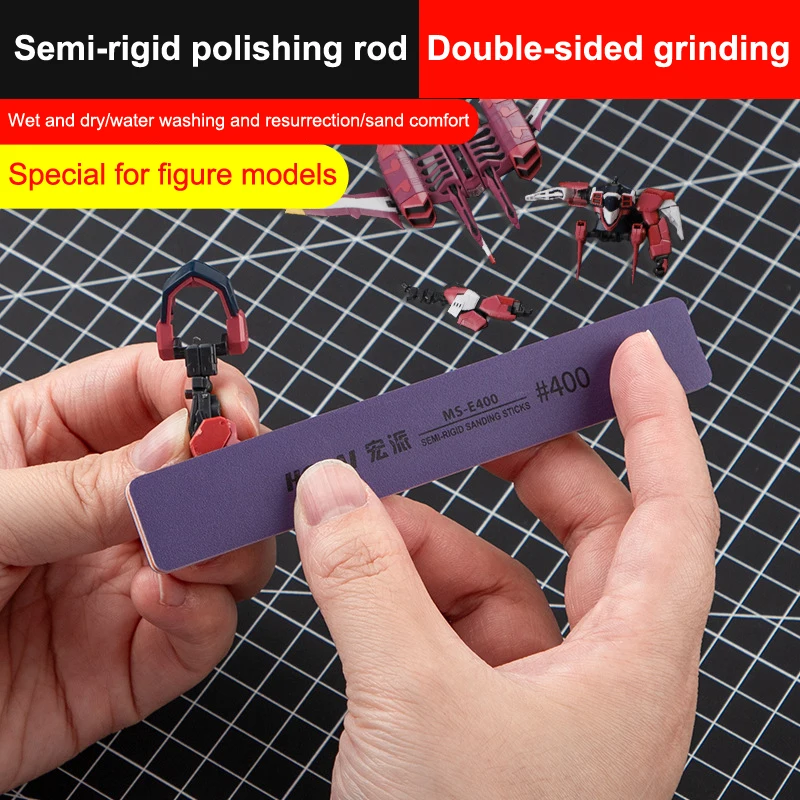 6Pcs MS-E400-1500 Semi-rigid S - Sanding Stick Set review and price
