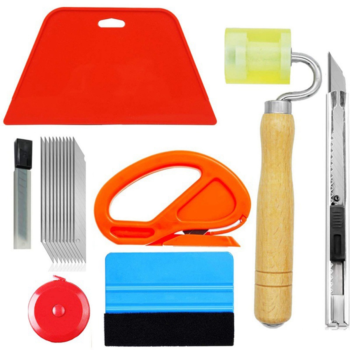 16-Piece Set Of Car Film Wallp - Seam Scraper Tool review and price
