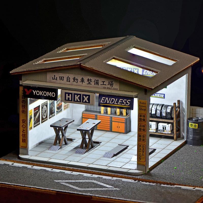 1:64 Scale DIY Auto Repair Sho - Model Kit Car review and price
