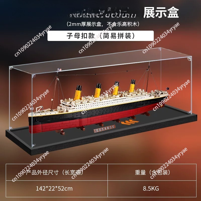 Transparent Acrylic Display Bo - Model Kit Titanic review and price