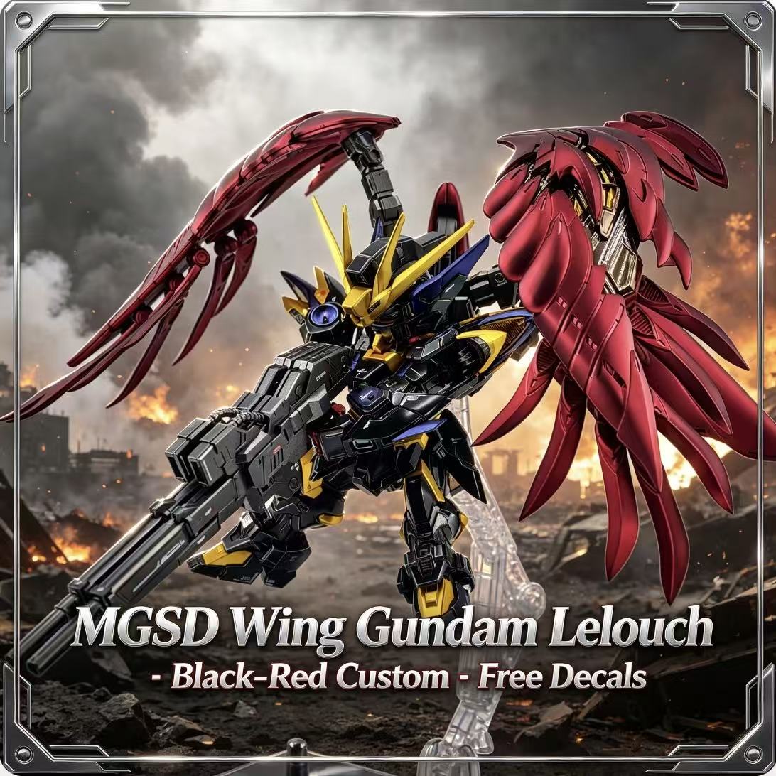 MGSD Wing Lelouch Color Scheme - Model Kit Zeus review and price