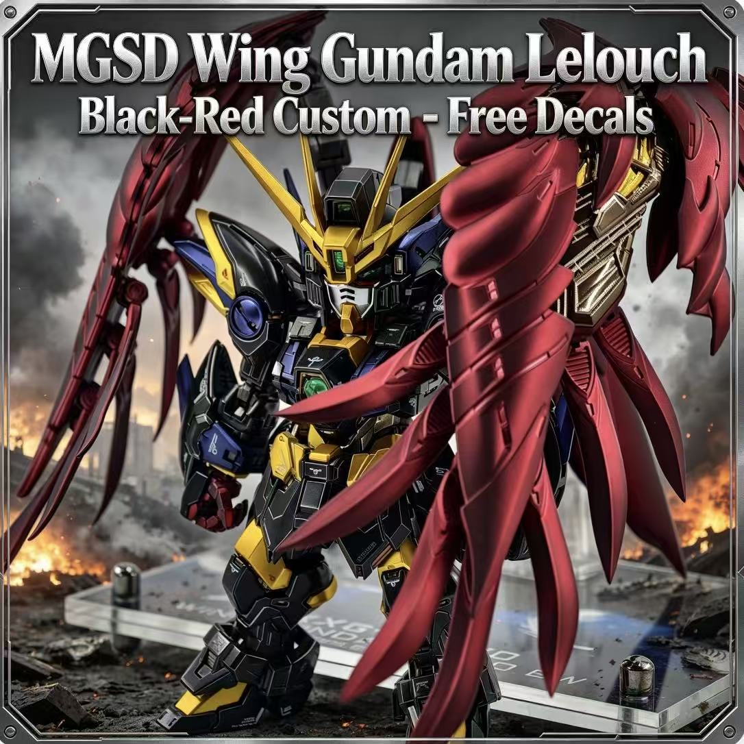 MGSD Wing Lelouch Color Scheme - Model Kit Zeus review and price