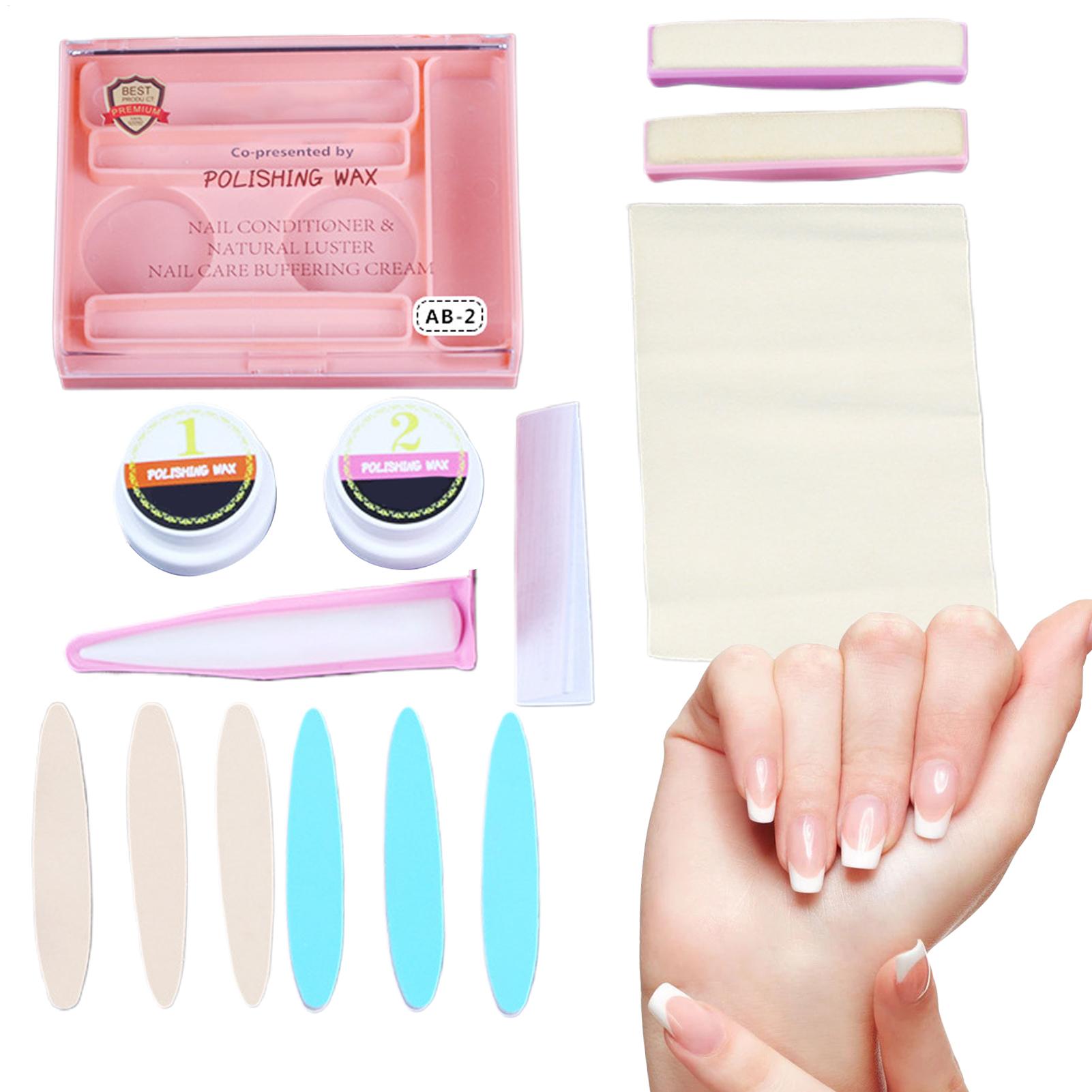 Nail polishing Wax Tool Kit Na - Sanding Stick Set review and price