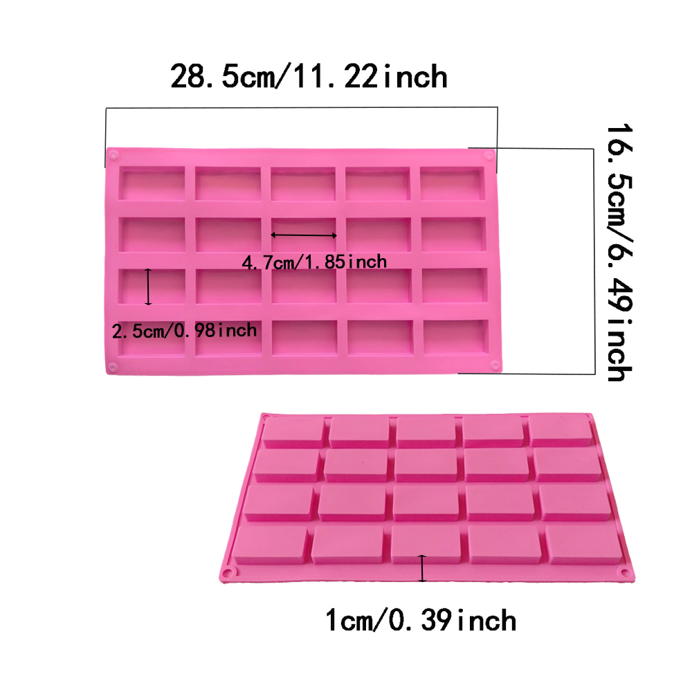 1pc 20 cavity rectangular sili - Model Kit For Beginners review and price