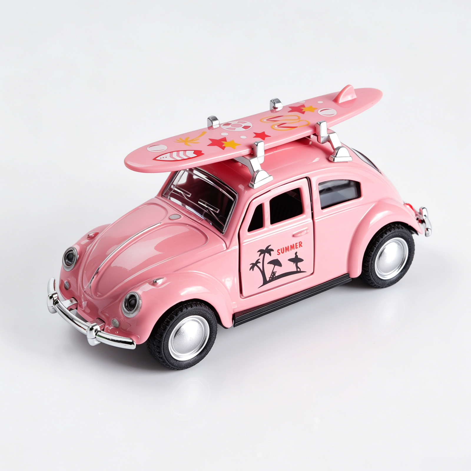 1:36 Pink Volkswagen Beetle Di - Model Kit Volkswagen review and price