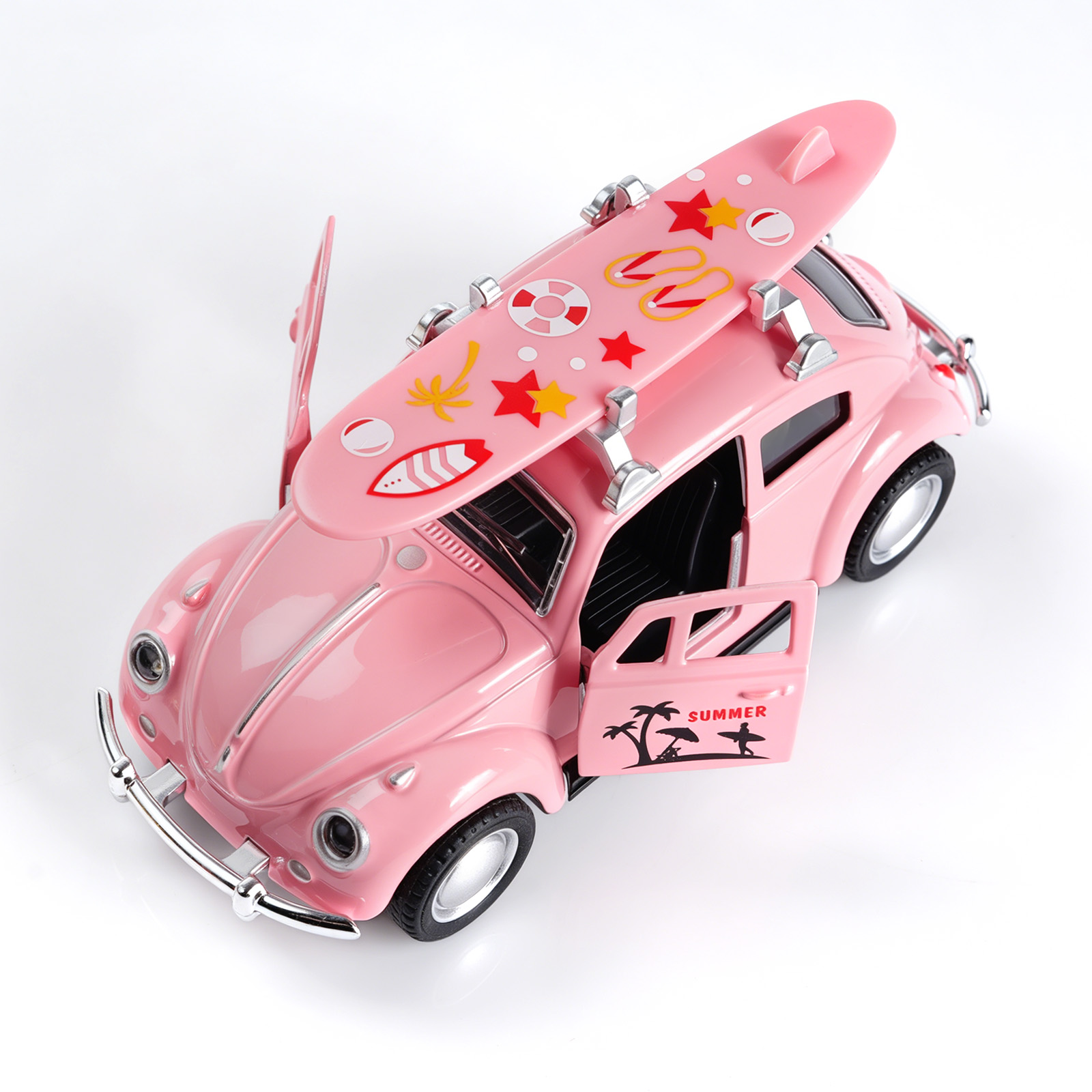 1:36 Pink Volkswagen Beetle Di - Model Kit Volkswagen review and price