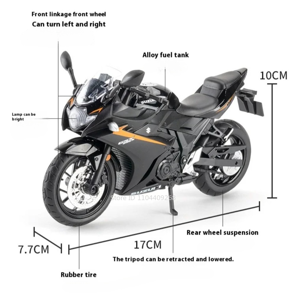 Scale 1:12 Suzuki Hayabusa GSX - Model Kit Aoshima review and price