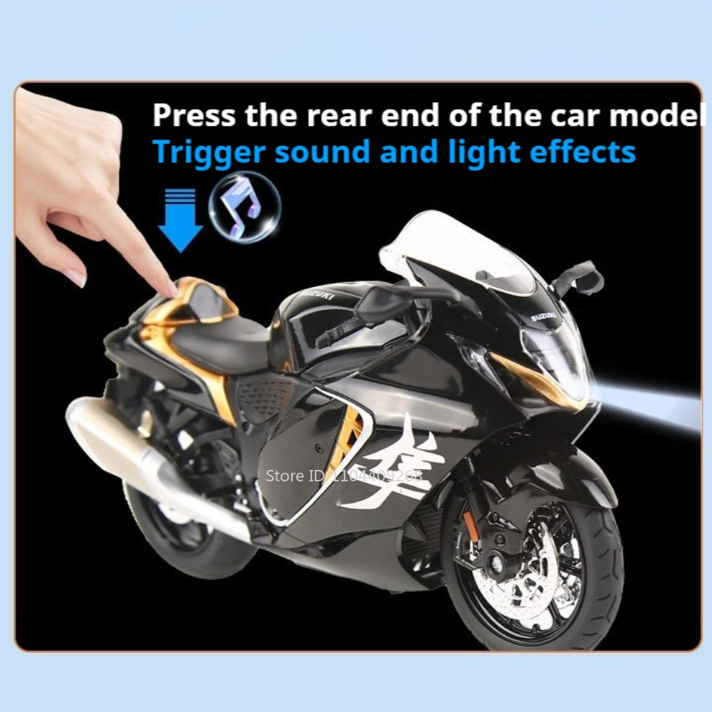 Scale 1:12 Suzuki Hayabusa GSX - Model Kit Aoshima review and price