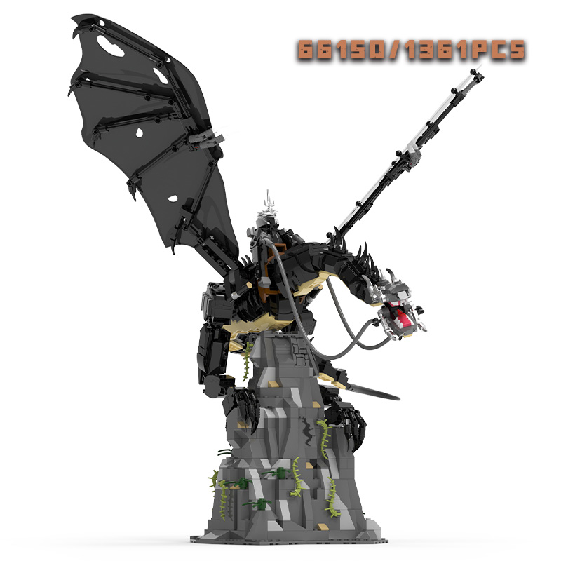 1361pcs Witch King Fell Beast  - Model Kit Companies review and price
