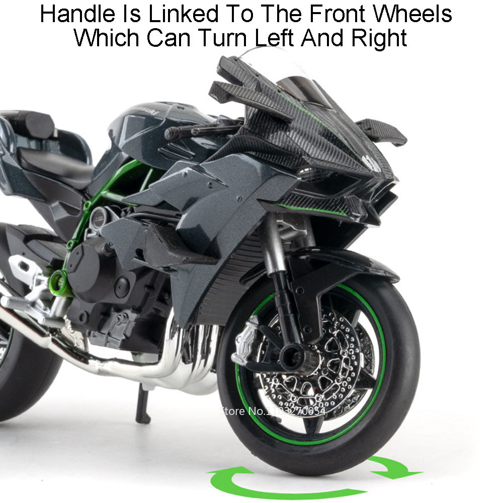 1:12 Kawasaki H2R BWM S1000RR  - Model Kit Aoshima review and price