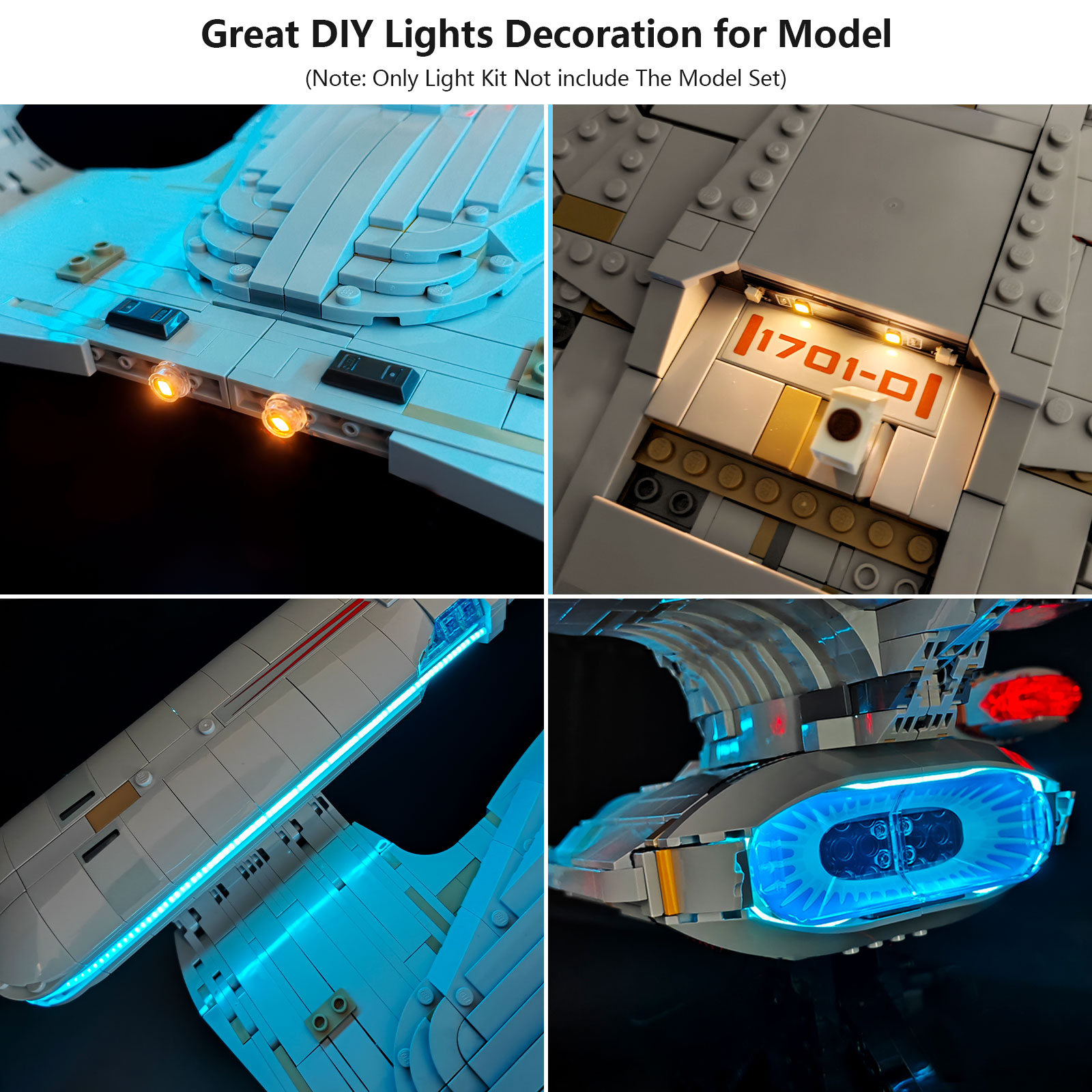LYBMTWF LED Lighting Kit for L - Model Kit Companies review and price
