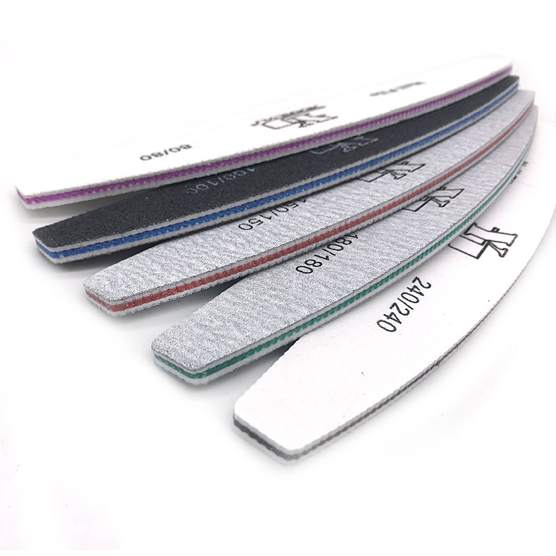 2/5pcs/lot Moon Nail File Mix  - Sanding Stick Set review and price