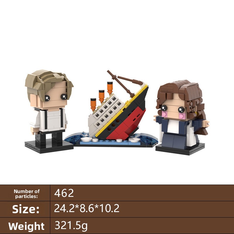 Titanic Building Blocks Set Ja - Model Kit Titanic review and price