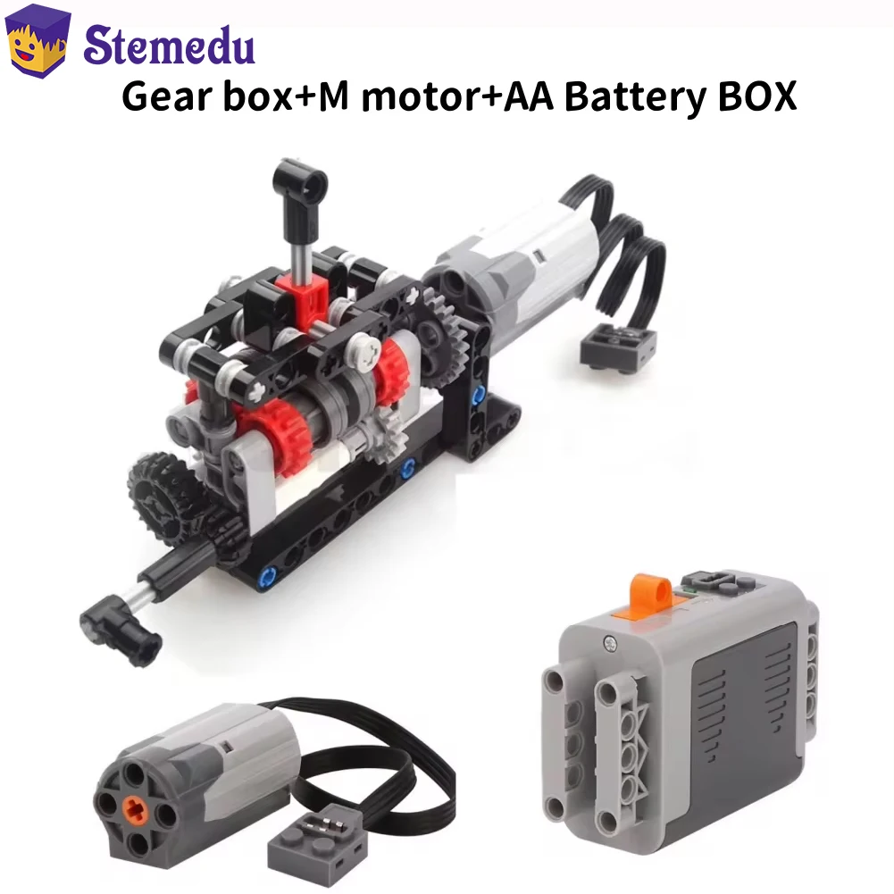 MOC High-tech 4 Speeds Gearbox - Model Kit Companies review and price