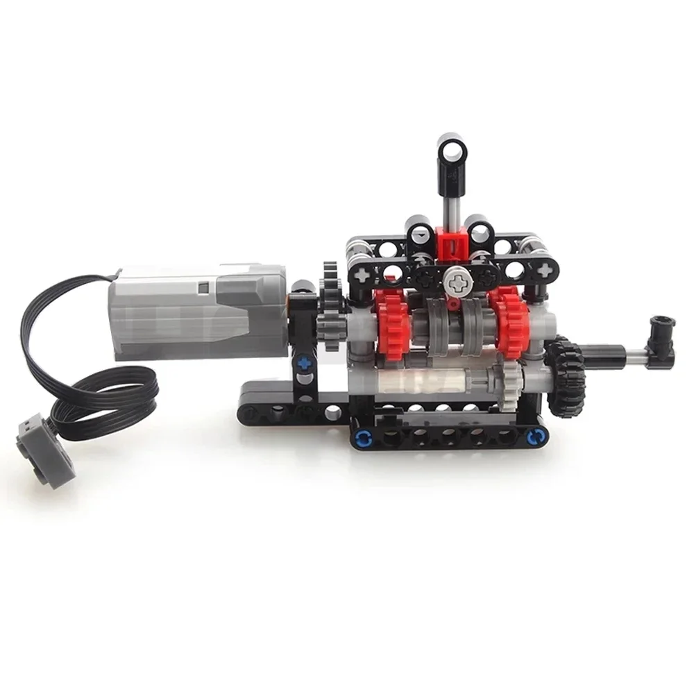 MOC High-tech 4 Speeds Gearbox - Model Kit Companies review and price