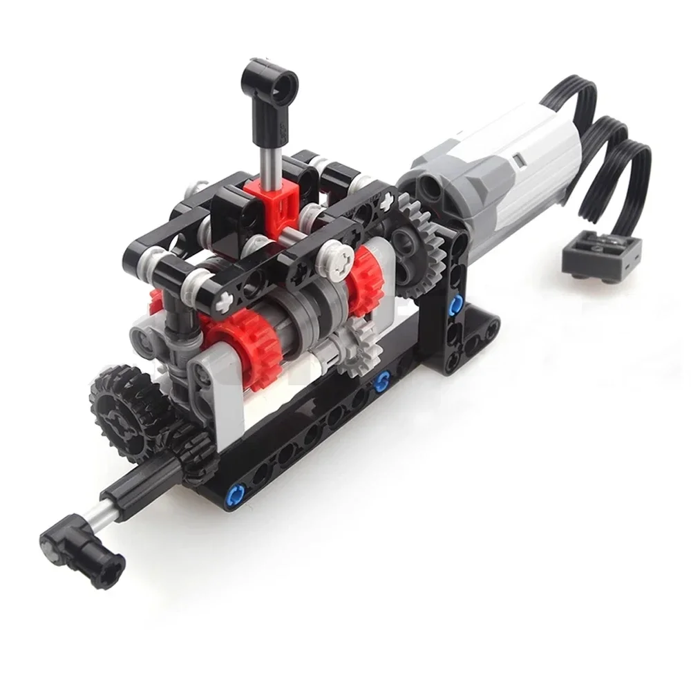 MOC High-tech 4 Speeds Gearbox - Model Kit Companies review and price