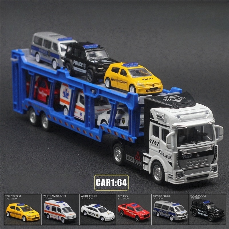 An alloy double-layer transpor - Model Kit Car review and price