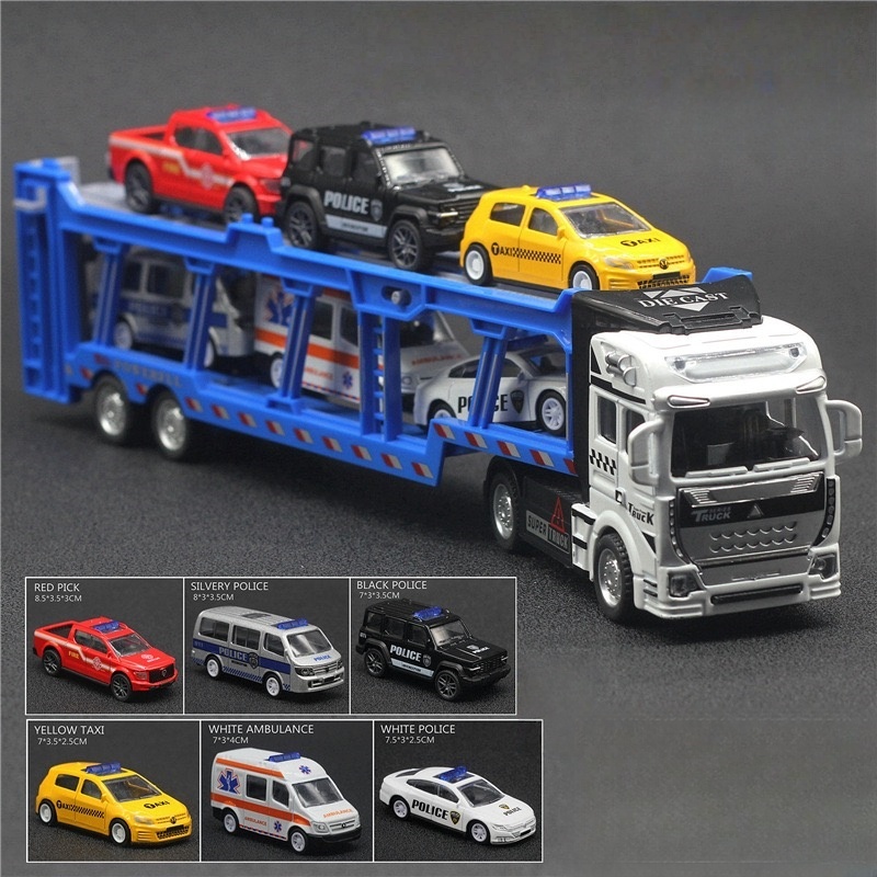 An alloy double-layer transpor - Model Kit Car review and price
