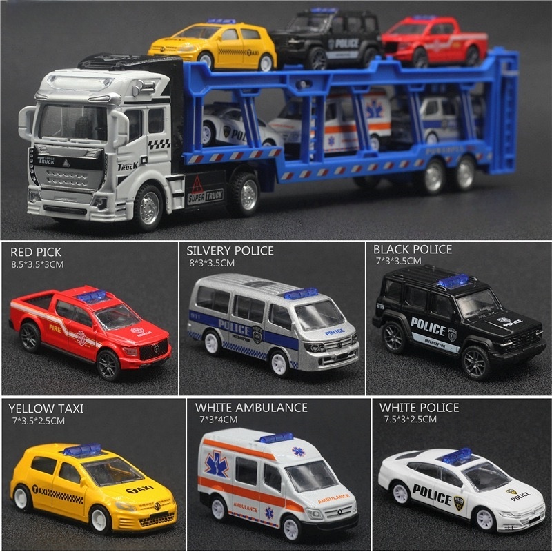 An alloy double-layer transpor - Model Kit Car review and price