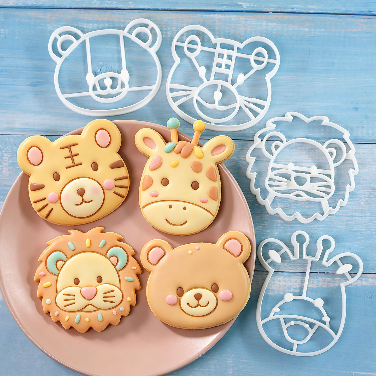 4 Pcs Animal Cookie Cutters Se - Model Kit For Beginners review and price