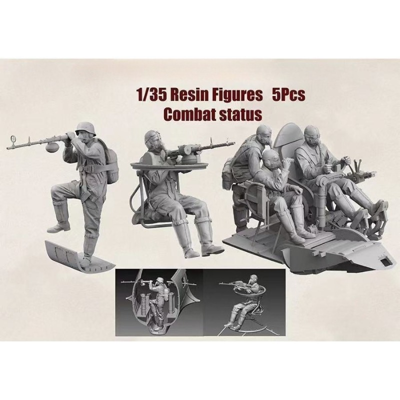 1/35 Scale Die Cast Resin Figu - Model Kit Italeri review and price