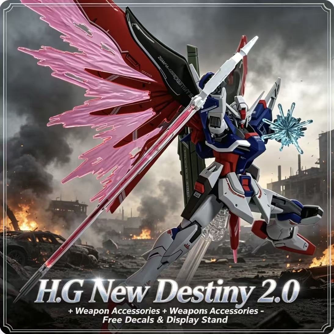 224 HG 1/144 Destiny Spec II F - Model Kit Zeus review and price