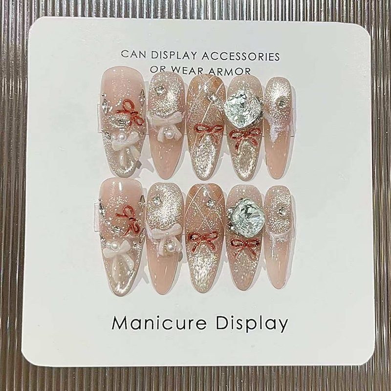 24Pcs Long Stiletto Polka Dot  - Sanding Stick Set review and price