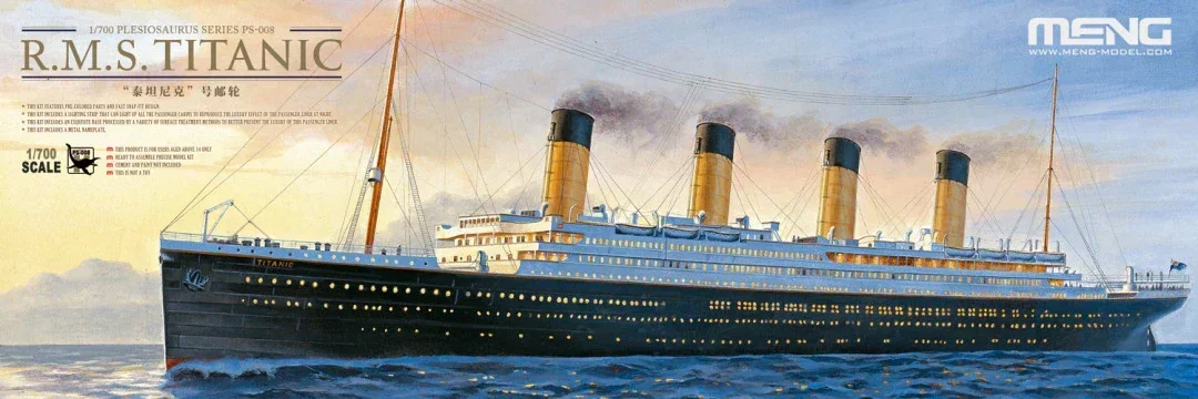 PS-008 MENG Titanic Cruise, Co - Model Kit Titanic review and price