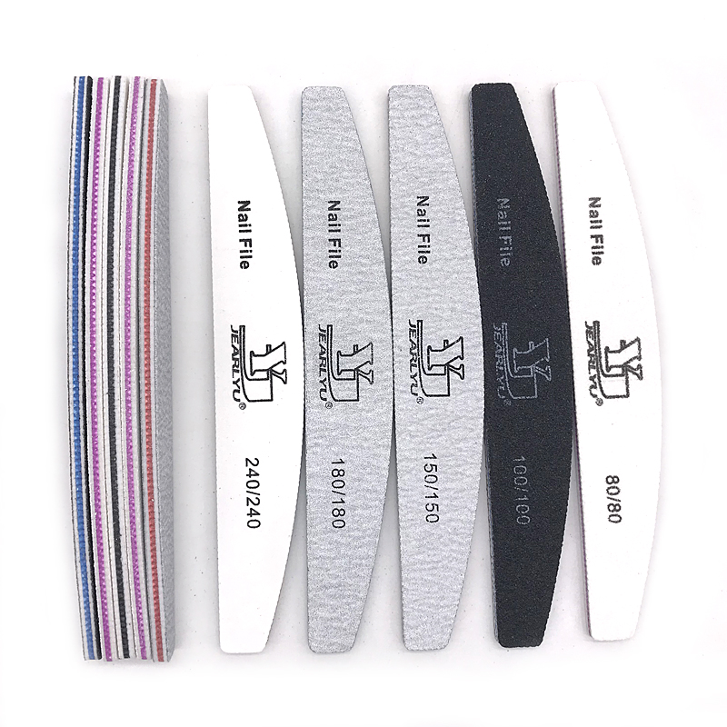 5Pcs Nail File Set Mix Color P - Sanding Stick Set review and price