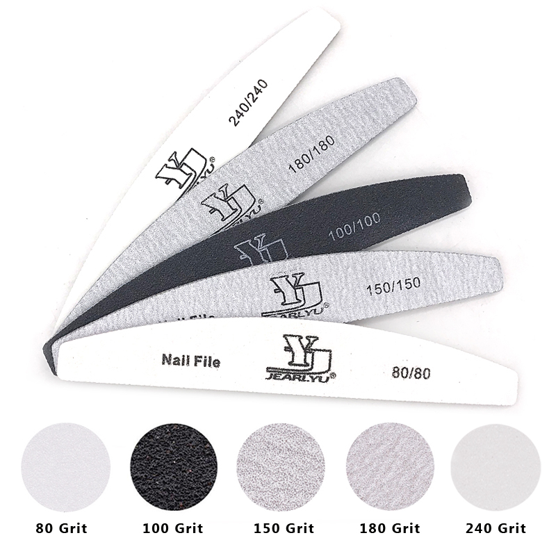5Pcs Nail File Set Mix Color P - Sanding Stick Set review and price