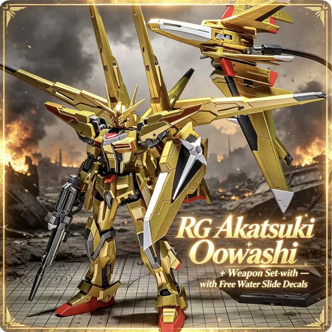 RG41 1/144 ORB-01 Akatsuki Oow - Model Kit Zeus review and price