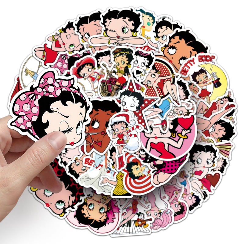 Betty Boop 50 stickers high co - Model Kit Game review and price