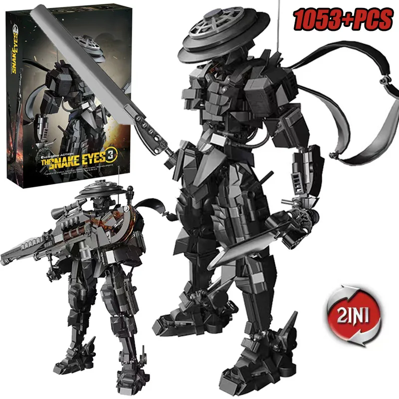 Creative 1053pcs Mech Ninja Wa - Model Kit Ninja review and price