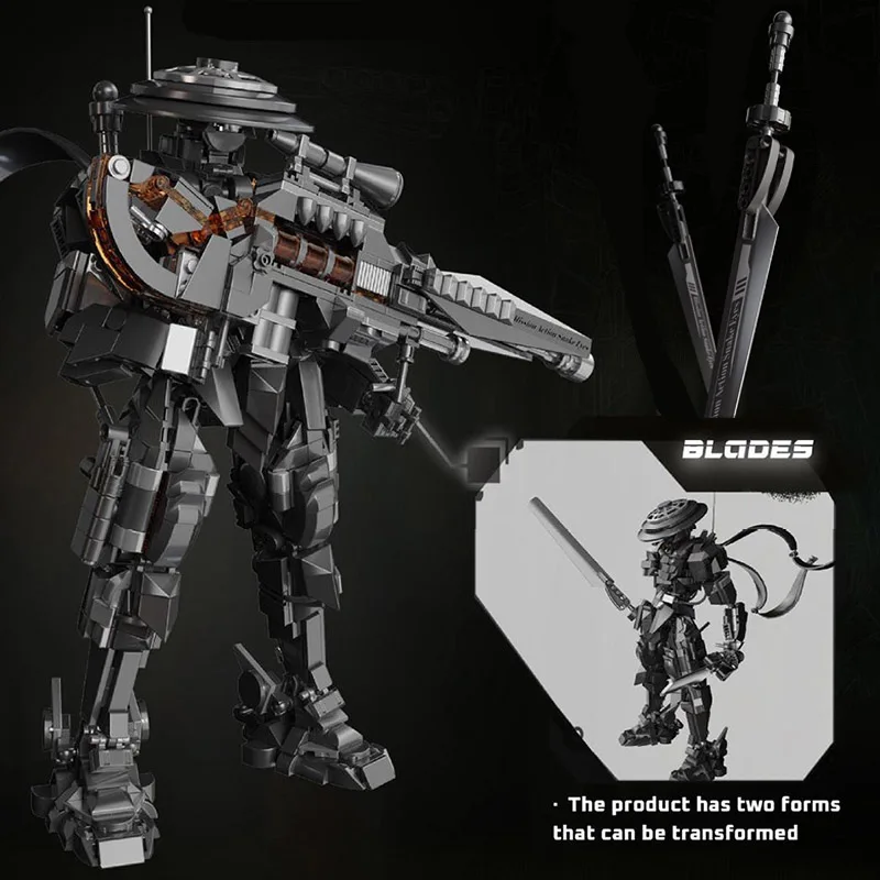 Creative 1053pcs Mech Ninja Wa - Model Kit Ninja review and price