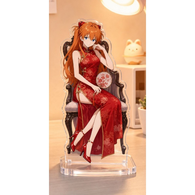New EVA Acrylic Stand Figure A - Model Kit Aoshima review and price