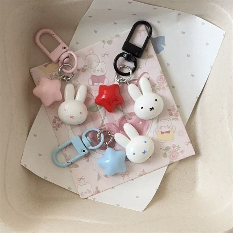 Kawaii Miffy Keychain Cute Rab - Model Kit Car review and price