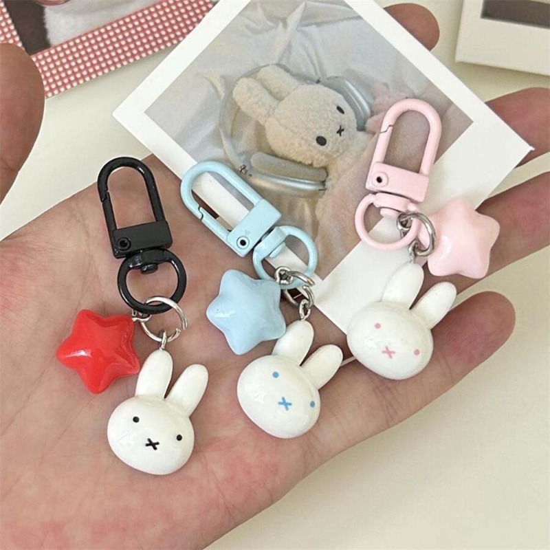 Kawaii Miffy Keychain Cute Rab - Model Kit Car review and price