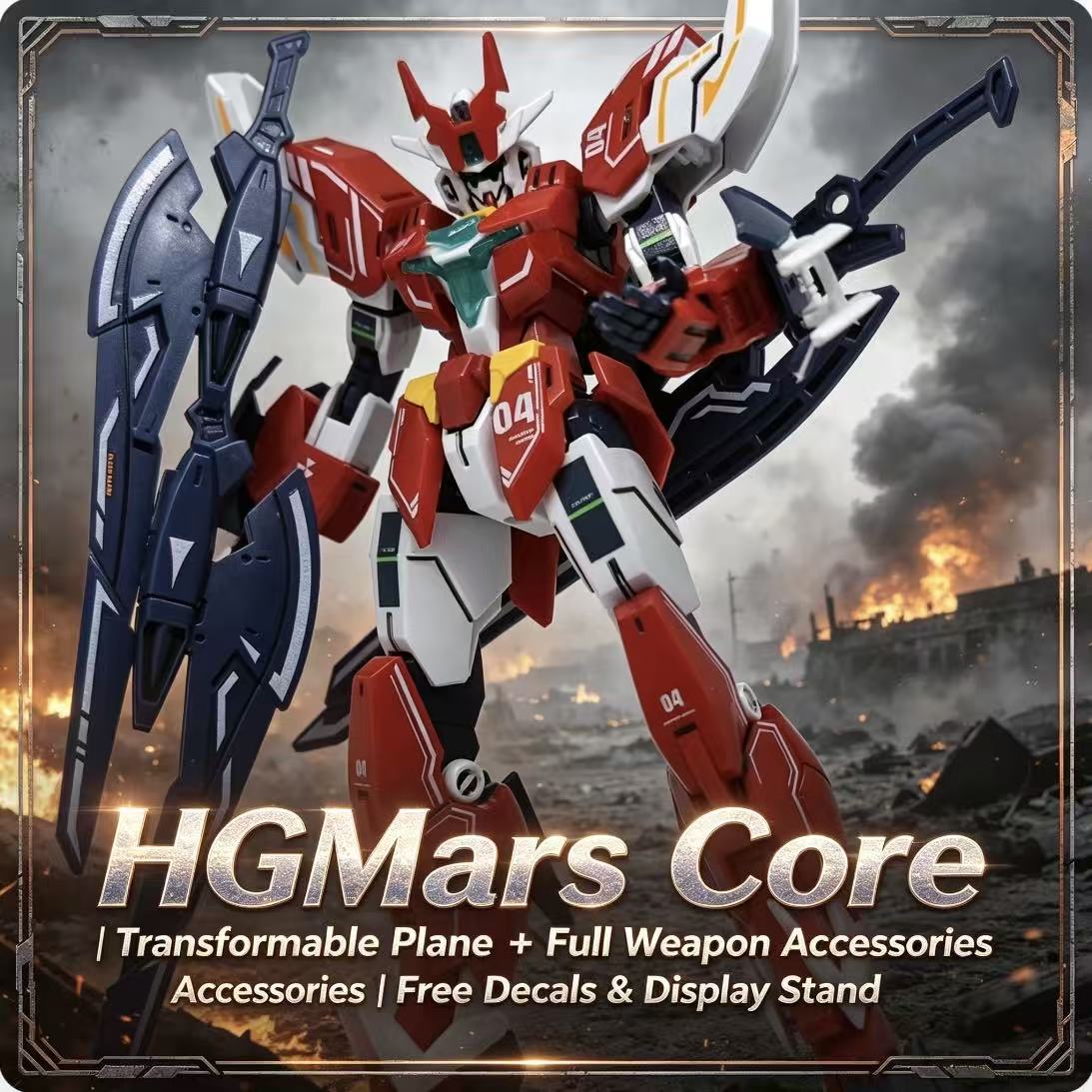 008A HG 1/144 Mars Core Warrio - Model Kit Zeus review and price