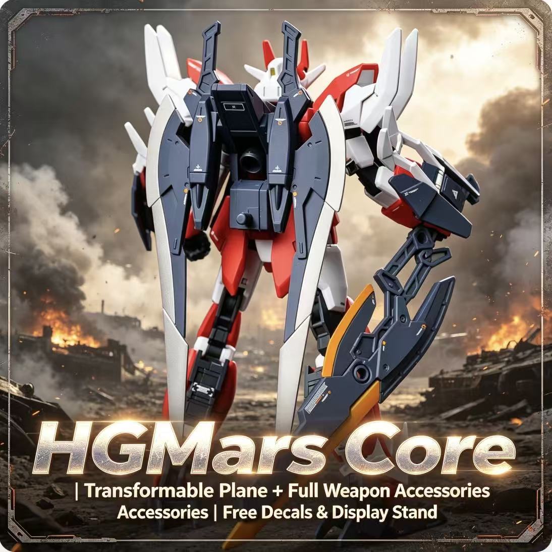 008A HG 1/144 Mars Core Warrio - Model Kit Zeus review and price