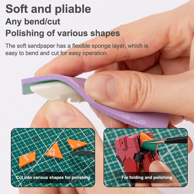 9Pcs/set 400~1200 Semi-rigid S - Sanding Stick Set review and price